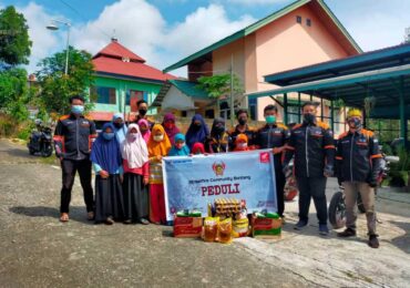 Anniversary Sewindu, Streerfire Community Bontang Rayakan Dengan Baksos di Panti Asuhan