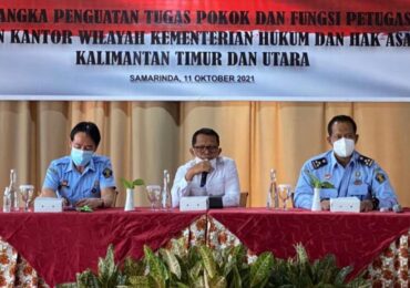 Sesditjen PAS Heni Yuwono, Arahkan Petugas Pemasyarakatan Kaltimtara Back To Basics