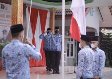 Hikmat Upacara Hari Pahlawan di Rutan Kelas IIA Samarinda. Kepedulian terhadap Sesama Jadi Semangatnya.