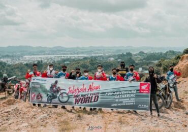 Komunitas CRF 150L Kembali Jelajahi Alam Kota Samarinda