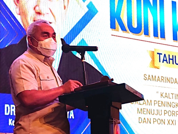Gubernur Kaltim Resmikan Rakerprov KONI