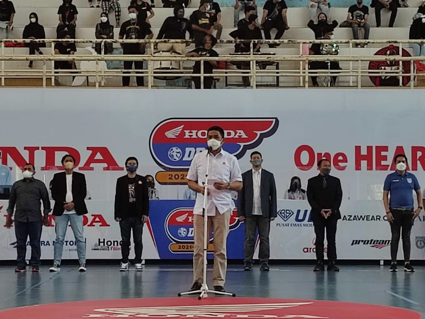 Sambutan Wali Kota Samarinda Opening Party Honda DBL East Kalimantan 2022