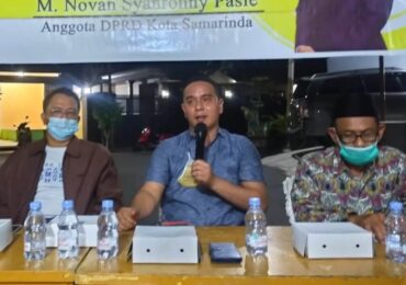Temui Konstituen, Novan Syahronny Nilai Program Pemkot Samarinda Sudah Tepat