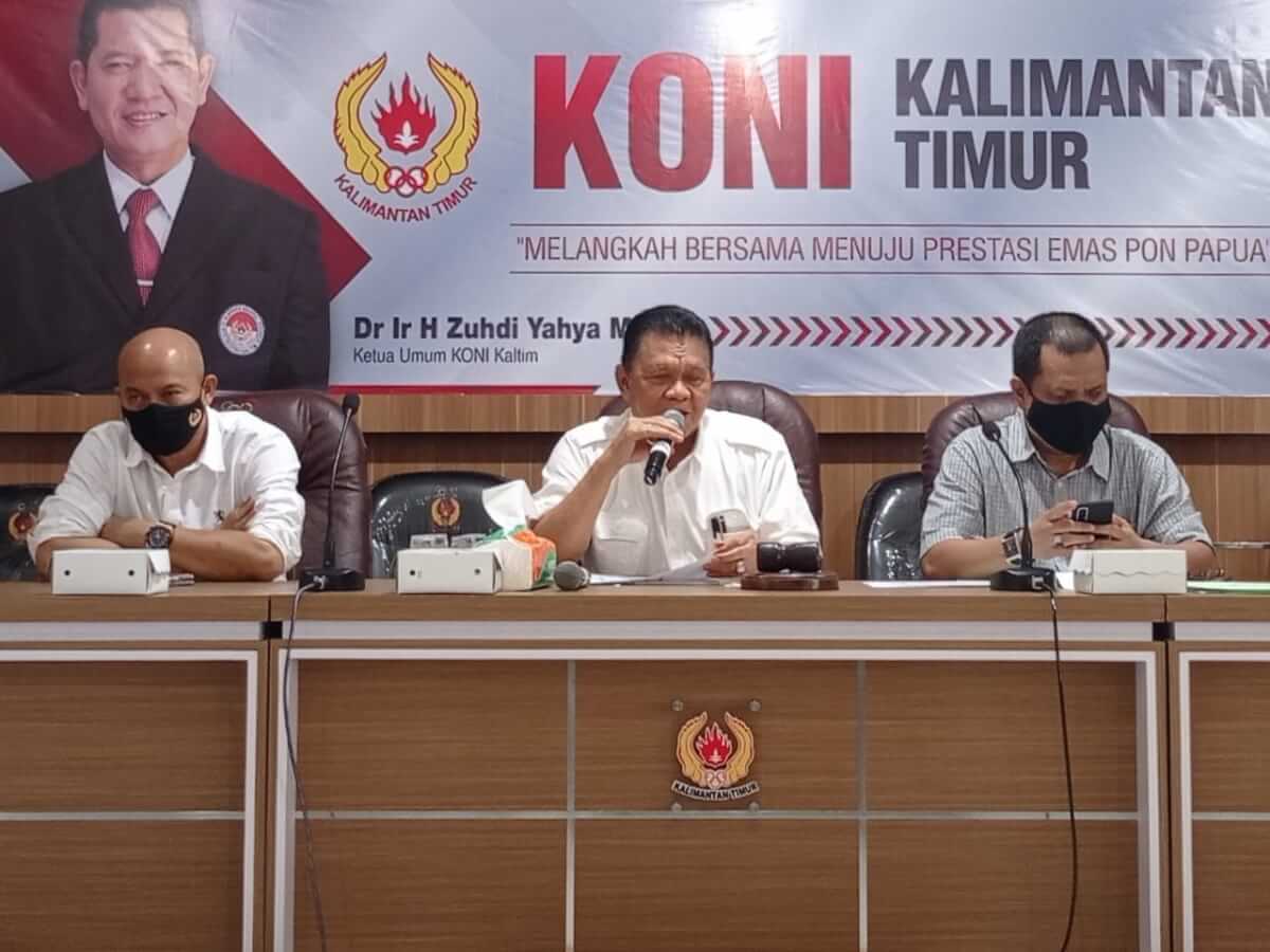 Konferensi Pers KONI Kaltim