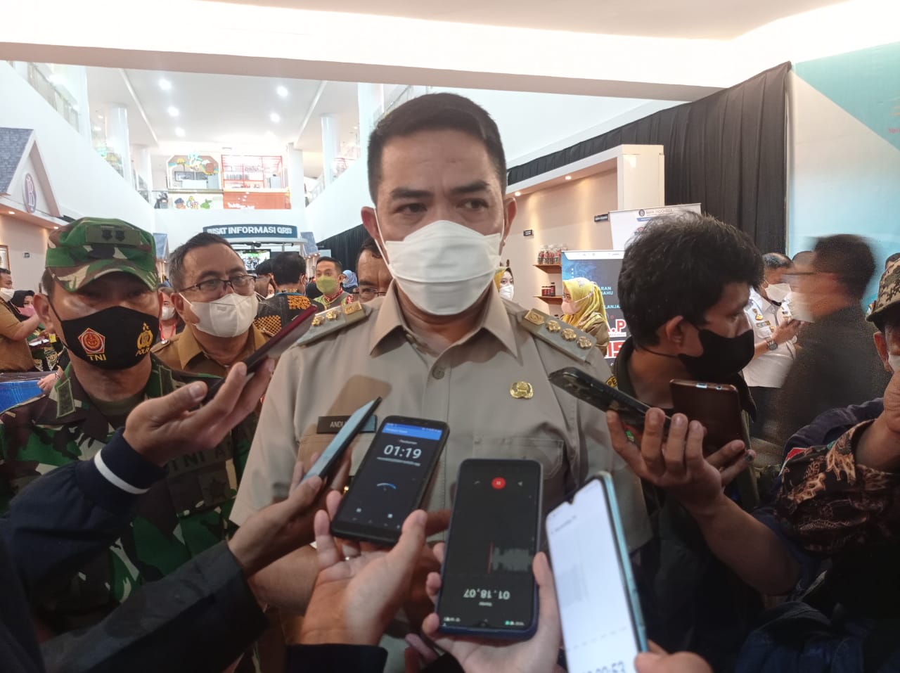 Wali Kota Samarinda Hadiri Peresmian SIAP QRIS di Big Mall Samarinda