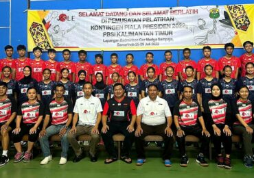 Tim Bulutangkis Kaltim Ikut Kejuaran Piala Presiden 2022 di Cijantung