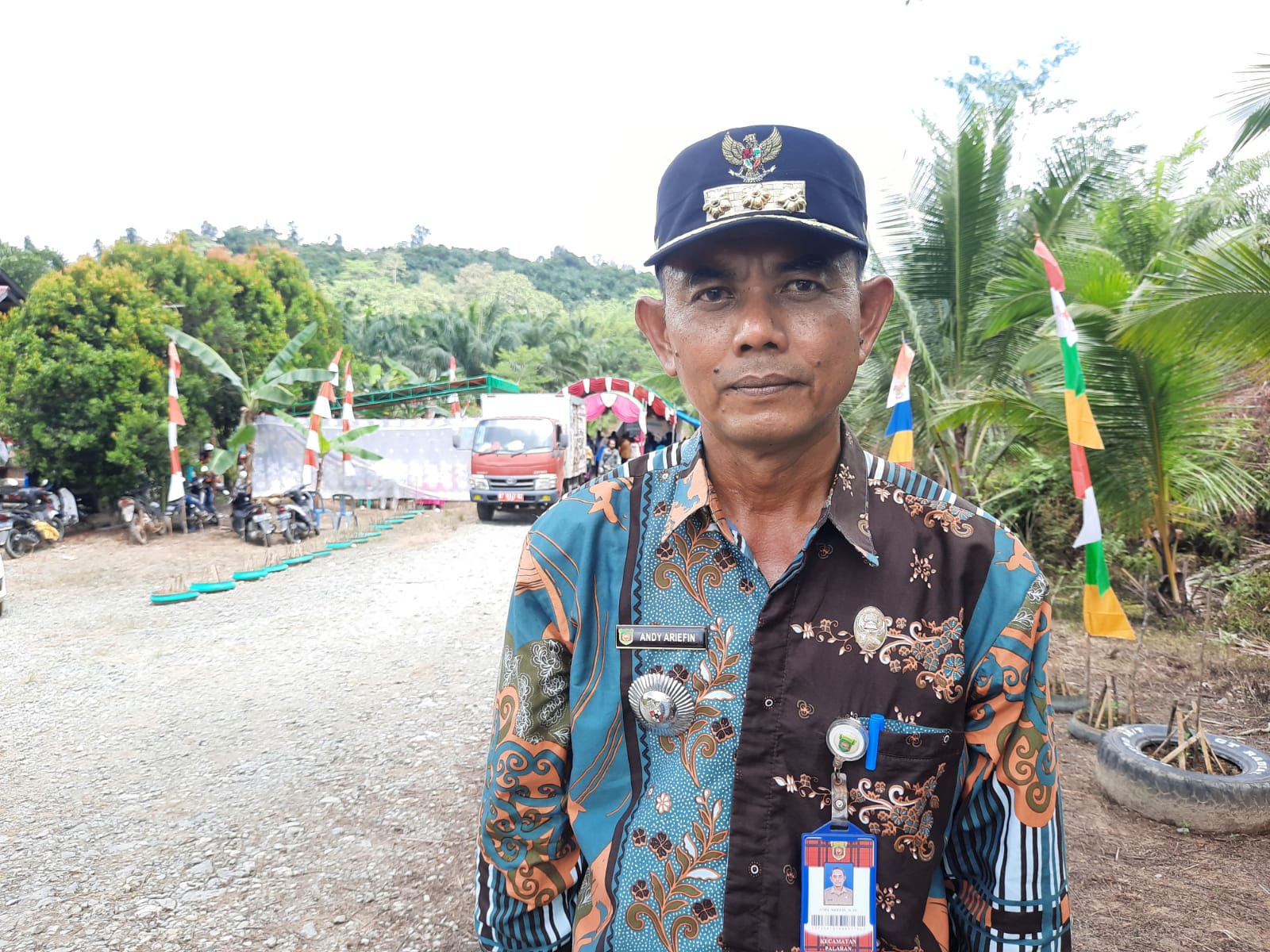 Camat Palaran Andy Arifin, mengapresiasi dengan bantuan langsung Wali Kota Samarinda yang hadir langsung memberikan bantuan.