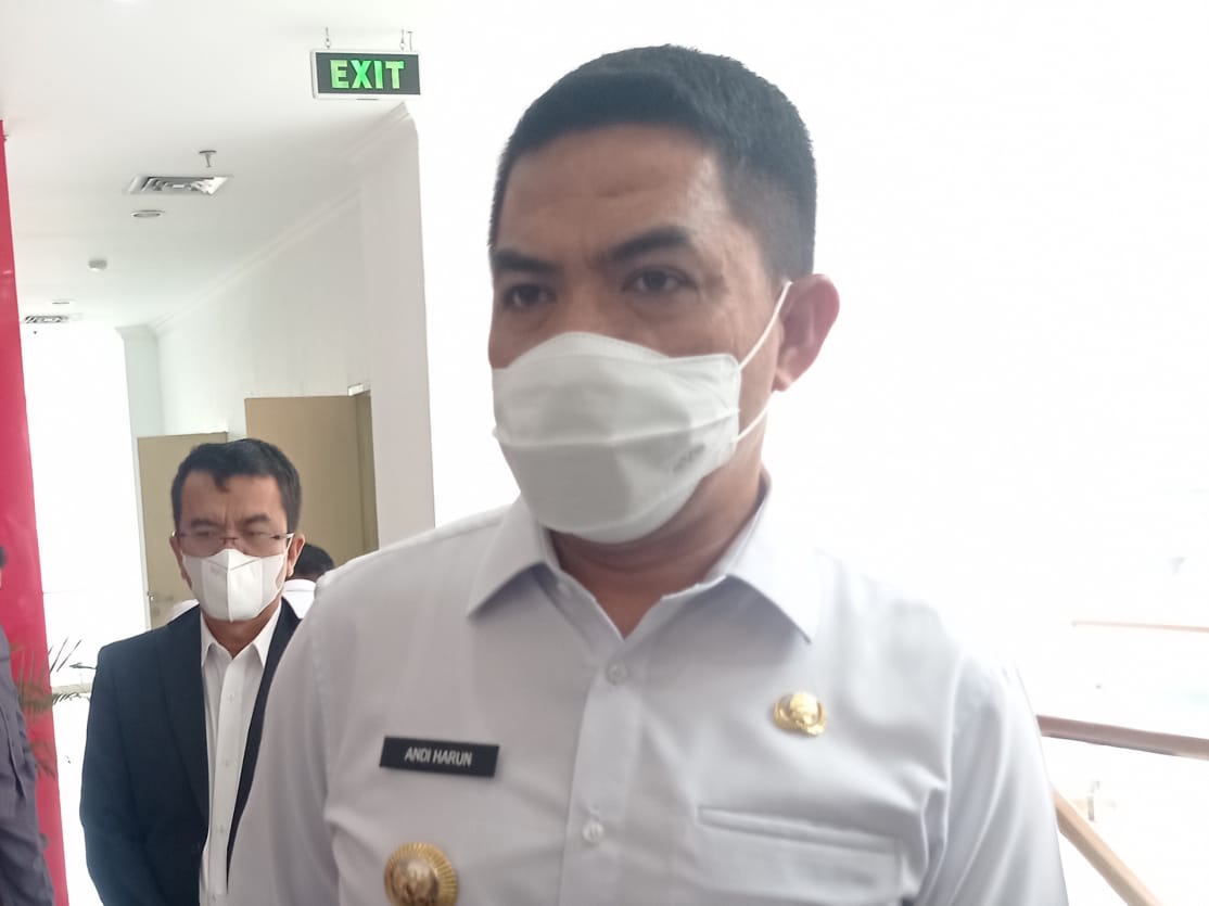 Wali Kota Samarinda Andi Harun ditemui usai Rapat Paripurna Masa Sidang II bersama DPRD Samarinda