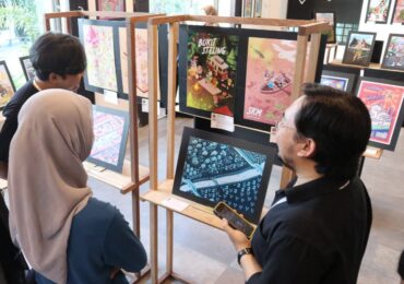 Ilustrator Samarinda Gelar Pameran Isu Kota, 100 Persen Hasil Karya Disumbangkan