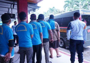 20 WBP Rutan Kelas IIA Samarinda Kasus Narkotika di Mutasi ke Lapas Bayur