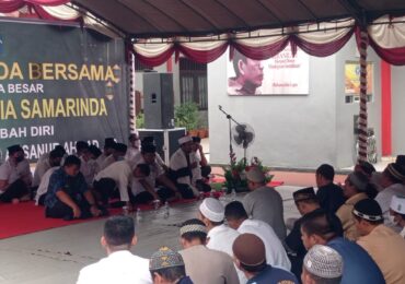 730 Warga Binaan Lapas Klas IIA Samarinda Ikuti Dzikir dan Doa Bersama