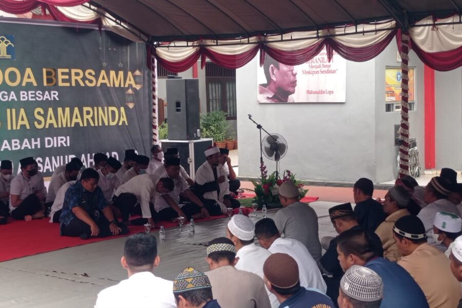 Ratusan Narapidana Dzikir dan Doa Bersama, pasca tiga orang meninggal beberapa waktu lalu