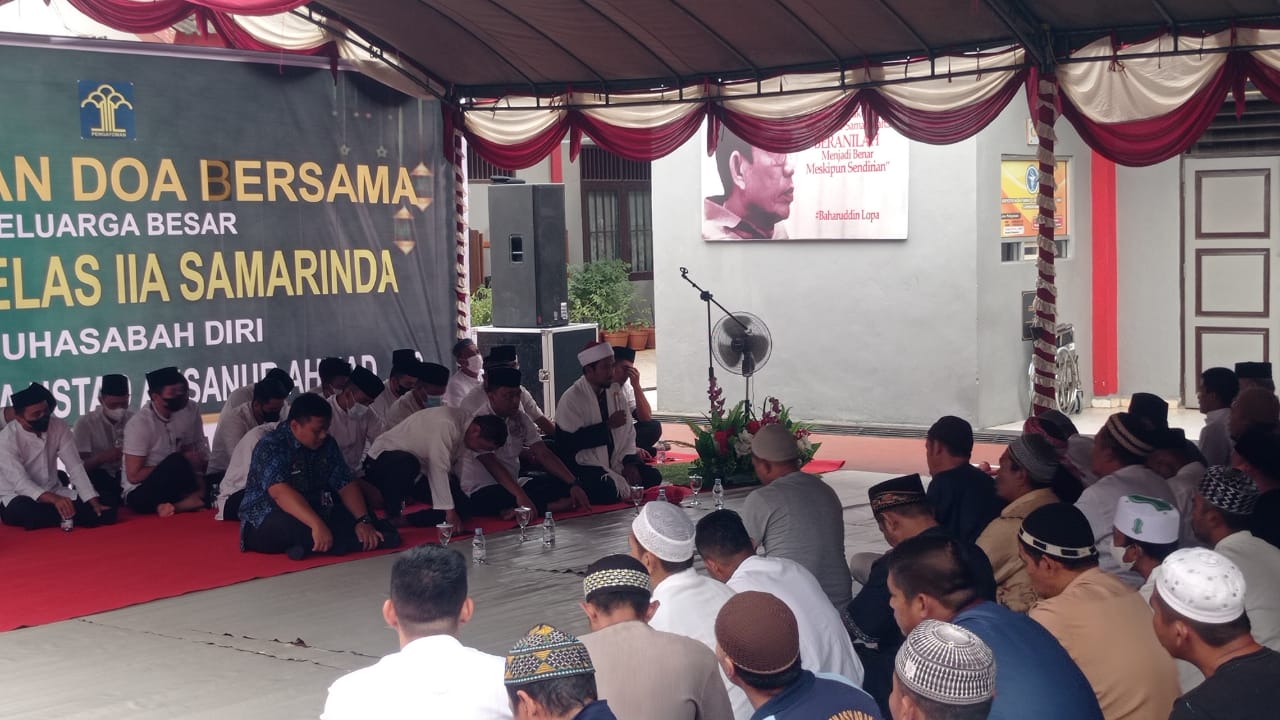 Ratusan Narapidana Dzikir dan Doa Bersama, pasca tiga orang meninggal beberapa waktu lalu