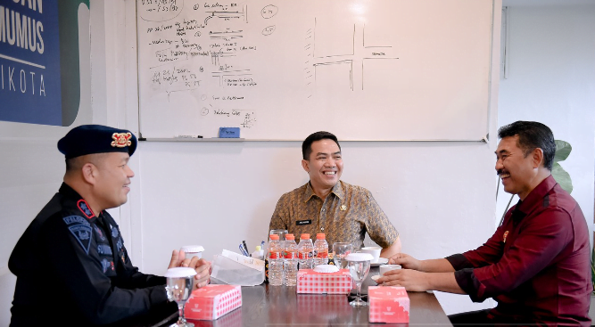 Silaturahmi Wali Kota Samarinda bersama Kabinda Kaltim