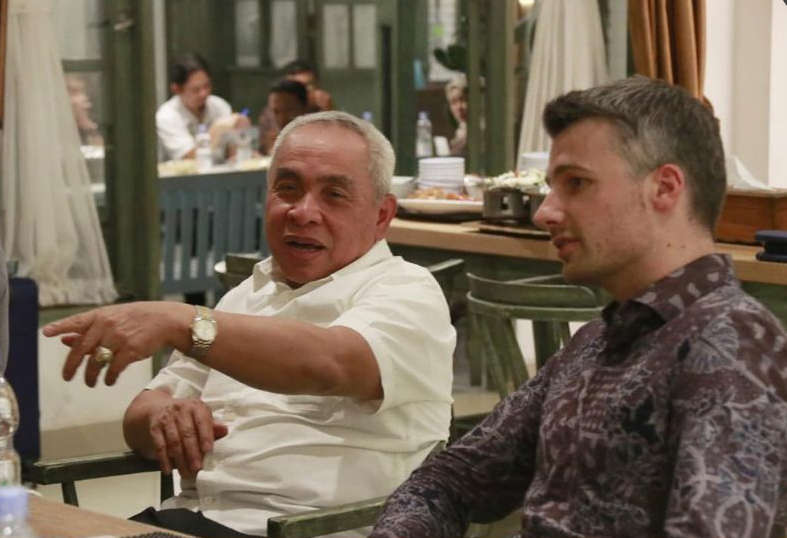 Gubernur Kaltim Isran Noor bertemu dengan perwakilan Bank Dunia membahas kemajuan pengurangan emisi karbon