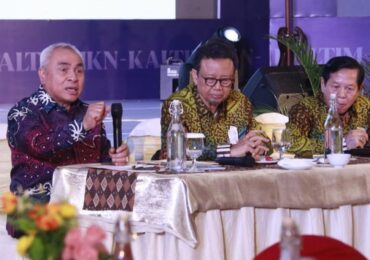 Pra Rakornas APPSI; Gubernur Isran Noor Minta Pembagian Dana Bagi Hasil Lebih Adil