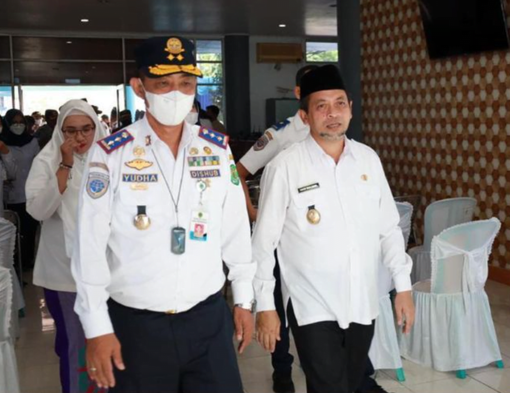 Wakil Gubernur Kaltim Hadi Mulyadi pada peringatan Harbubnas 2022