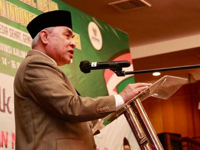 Gubernur Kaltim, Isran Noor memberi apresiasi dan mengucapkan terimakasih kepada MUI atas penyrlenggaraan Tes IVA serentak Nasional