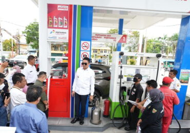 Wali Kota Samarinda Sidak SPBU Gatot Subroto