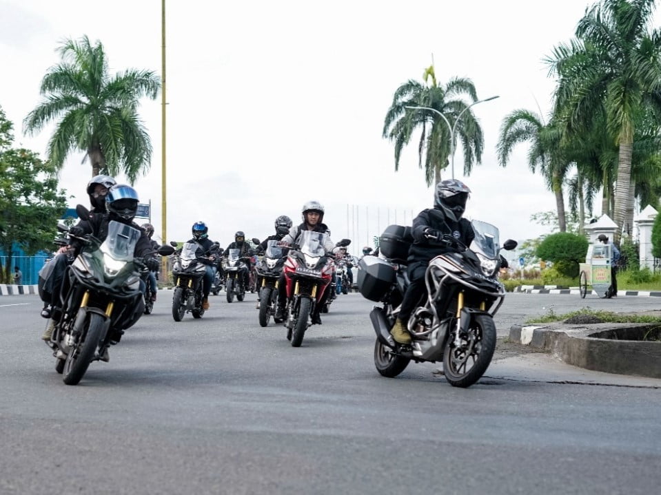 City Fun Challenge di gelar Astra Honda Motor Kaltim 2 melintasi beberapa titik di kota Samarinda