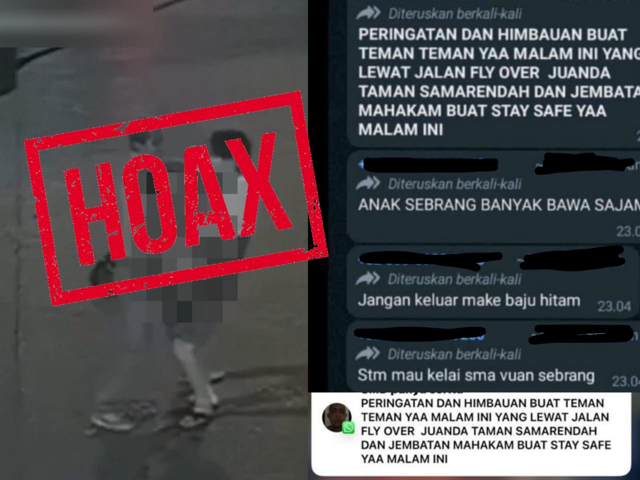 Informasi perkelahian yang mencatut nama warga Padaelo Samarinda Seberang ternyata tidak benar dan video terjadi di Thailand dengan kasus perampokan