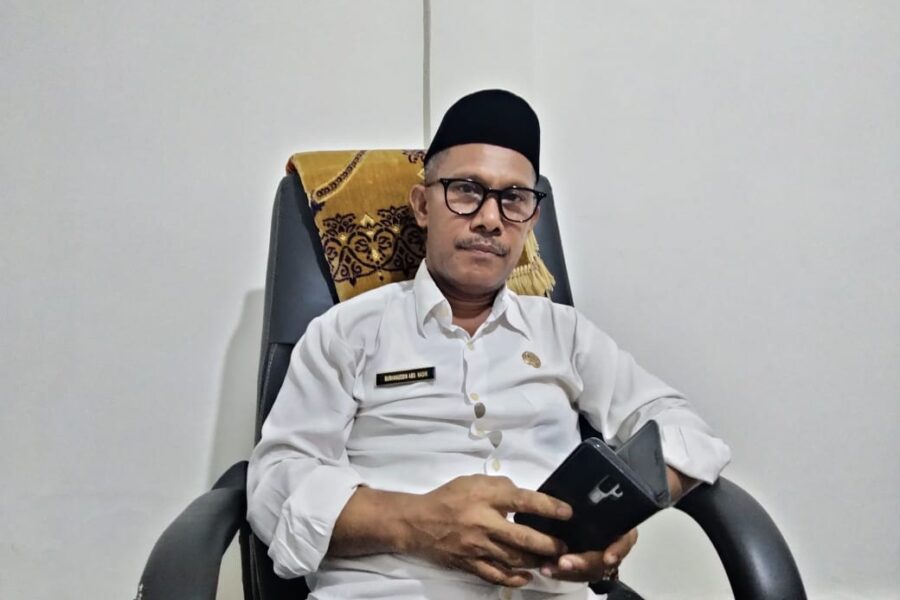 Kepala Dinas Sosial kota Ternate, Burhanuddin Abdul Kadir