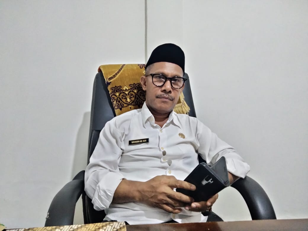 Kepala Dinas Sosial kota Ternate, Burhanuddin Abdul Kadir