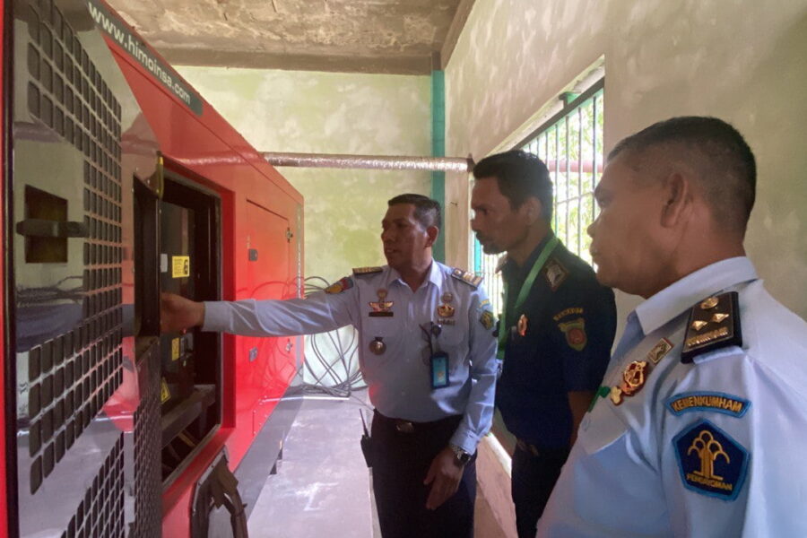 Kunjungan Disdamkarla Samarinda ke Lapas Narkotika Samarinda