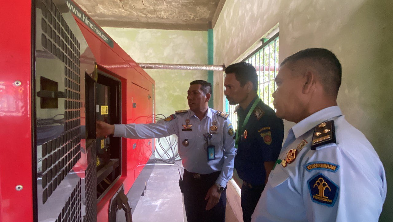 Kunjungan Disdamkarla Samarinda ke Lapas Narkotika Samarinda