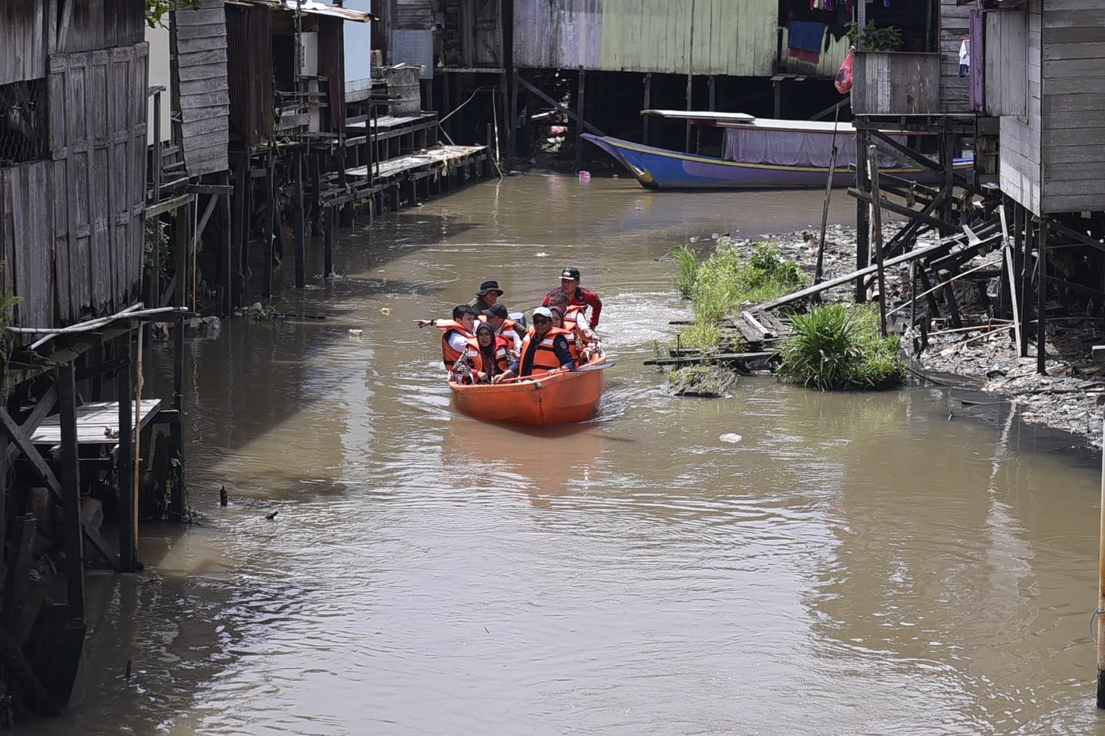 Agenda susur Sungai Karang Asam (SKA) besar, menjelang kegiatan pembebasan lahan hingga normalisasi sungai demi penanggulangan banjir