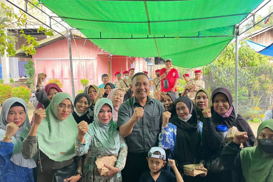 Kegaiatan Sosialisasi Wawasan Kebangsaan Wakil Ketua DPRD Kaltim, Seno Aji di Kecamatan Muara Jawa, Kutai Kartanegara