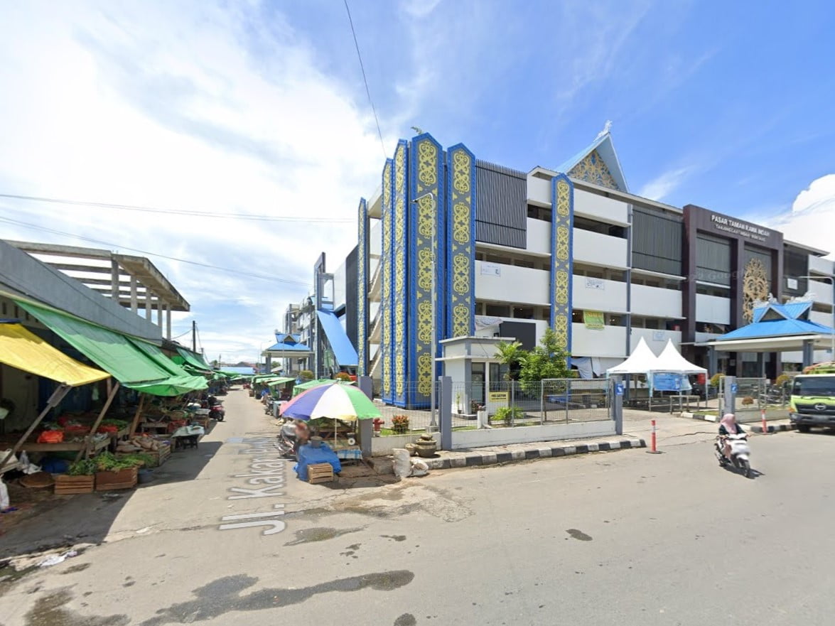 Pasar Taman Rawa Indah (Tamrin) di Bontang telah berlabel Standar Nasional Indonesia (SNI) (Foto Google Street)