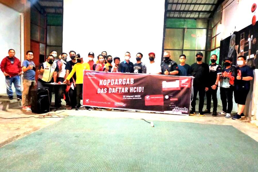 Kopdar Gabungan anggota paguyuban Ikatan Honda Motor Samarinda (IHMS) (i)