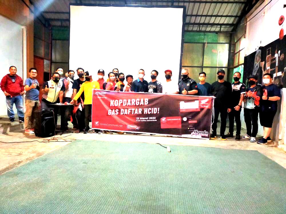 Kopdar Gabungan anggota paguyuban Ikatan Honda Motor Samarinda (IHMS) (i)