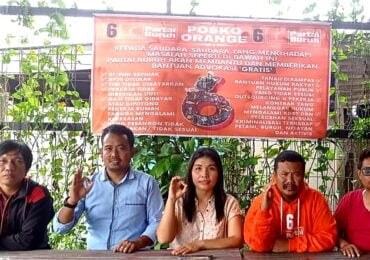 Exco Partai Buruh Penajam Paser Utara Launching Posko Orange