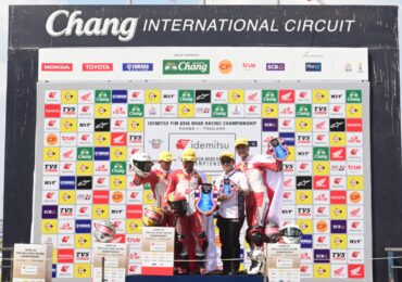 Indonesia Raya Berkumandang, Pebalap Astra Honda Sapu Bersih Podium ARRC Thailand