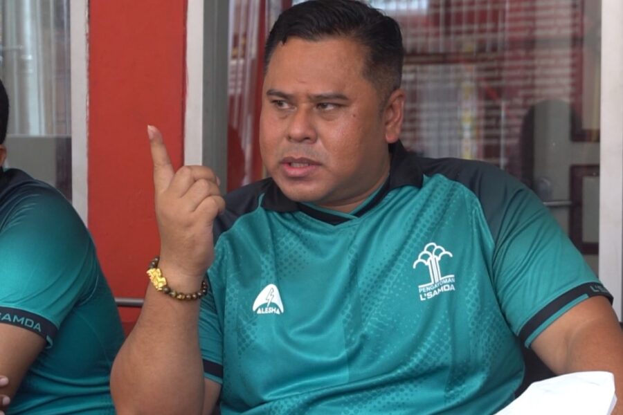 Kalapas II A Samarinda Hudi Ismono saat menyampaikan sejumlah program dalam agenda Coffee Morning