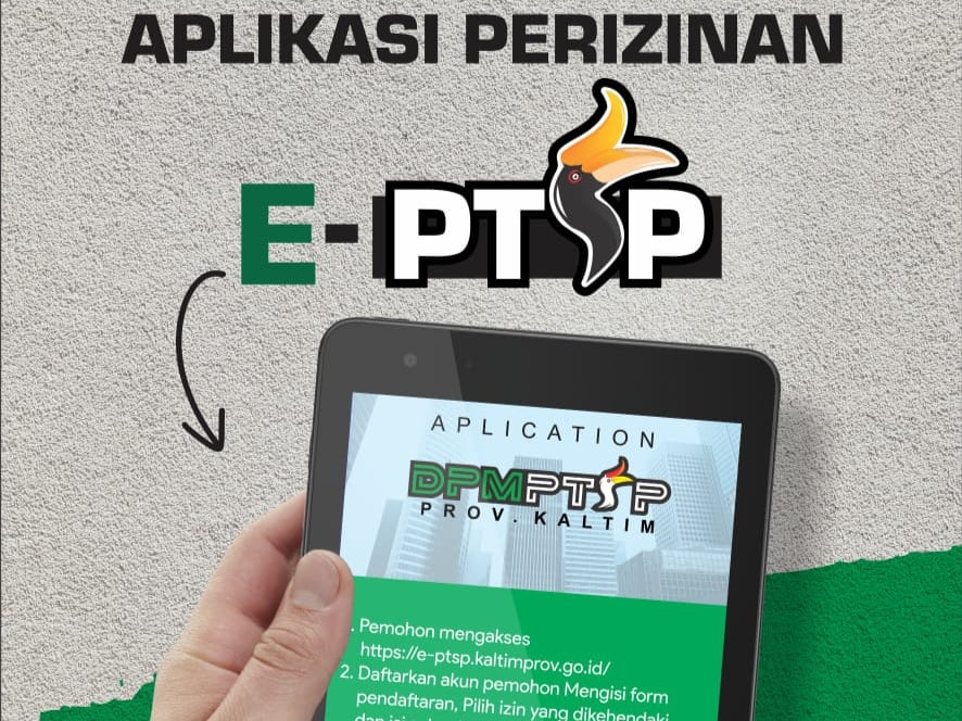 DPMPTSP Kaltim meluncurkan aplikasi E-PTSP untuk mempermudah layanan perizinan. (Ist)