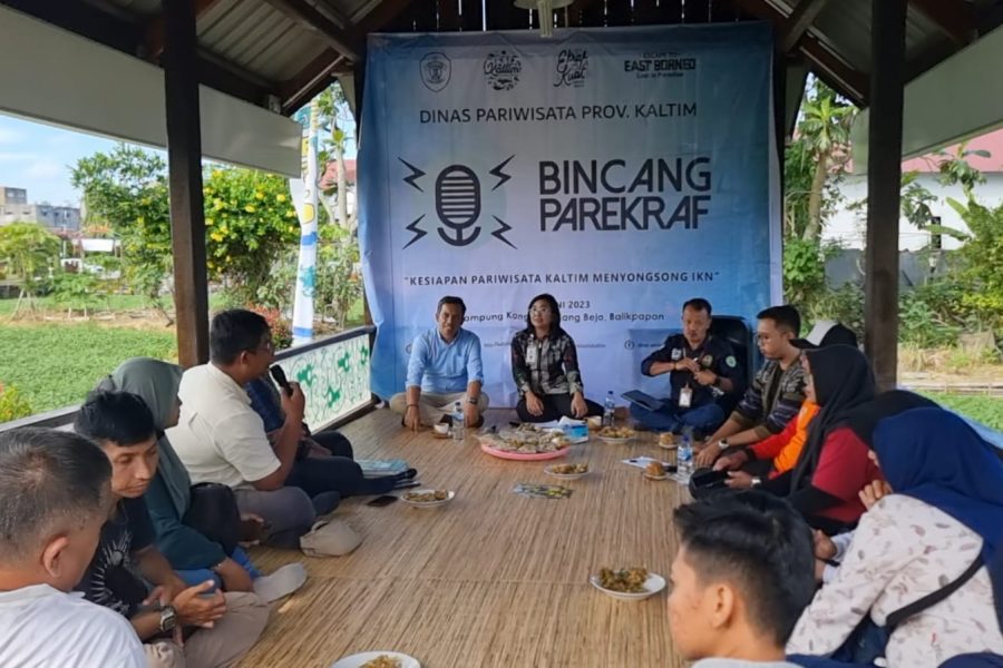 Bincanh Parekraf mendiskusikan potensi-potensi bisnis, terurama sektor Pariwisata.