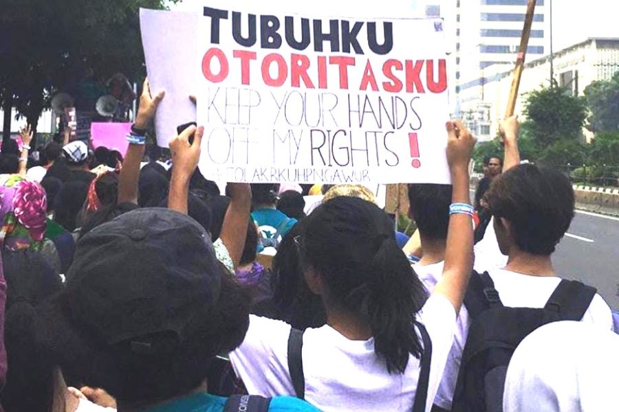 Langkah menghadapi tindakan pelecehan dan kekerasan seksual. (Foto/IG:jaringperempuanyk)