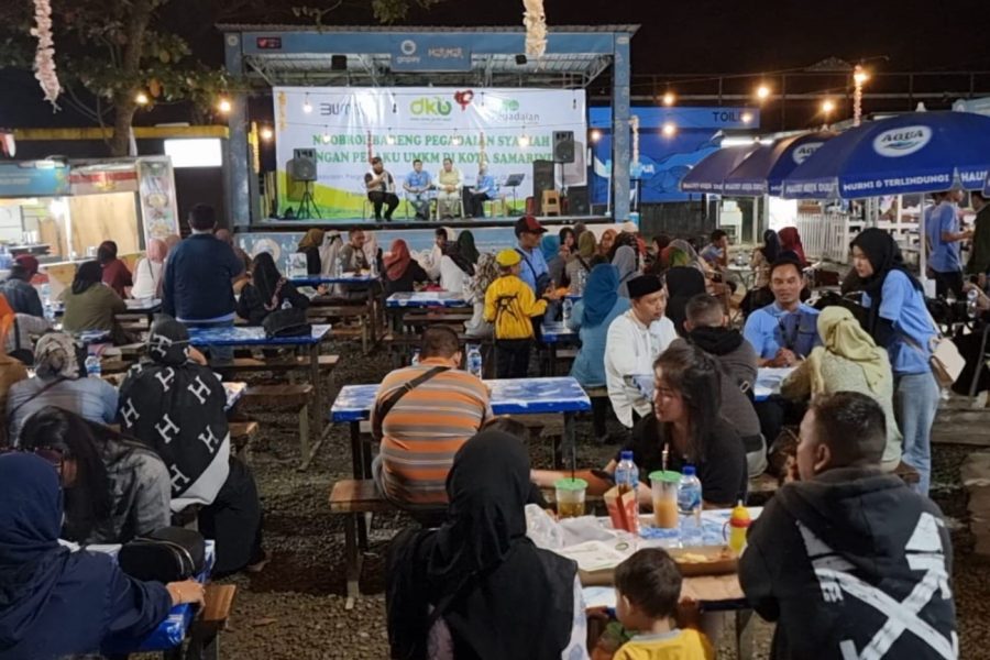 Pegadaian Syariah Cabang Samarinda menggelar acara Ngobrol Bareng Pelaku UMKM di Marimar (14/6/2023) (foto/HI)