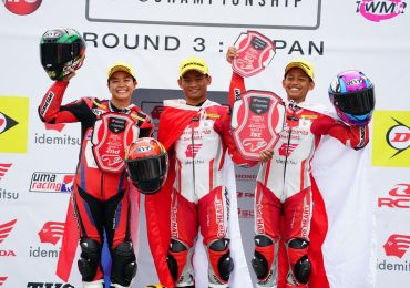 Tak Terbendung, Astra Honda Racing Team Dominasi Podium ARRC Jepang