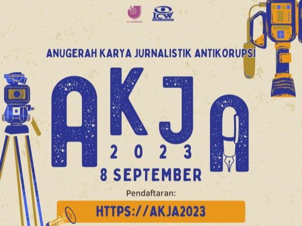 ICW dan AJI Samarinda Gelar Anugerah Karya Jurnalistik Antikorupsi 2023