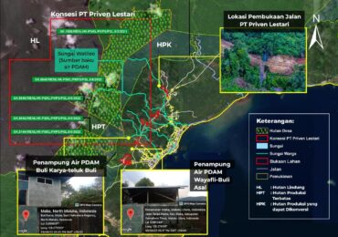 Perusahaan Tambang Diduga Rusak Lingkungan di Halmahera Timur