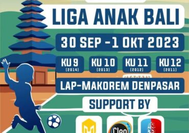 bank bjb Gelar Liga Anak Bali 2023, Komitmen Pembinaan Olahraga Sejak Dini
