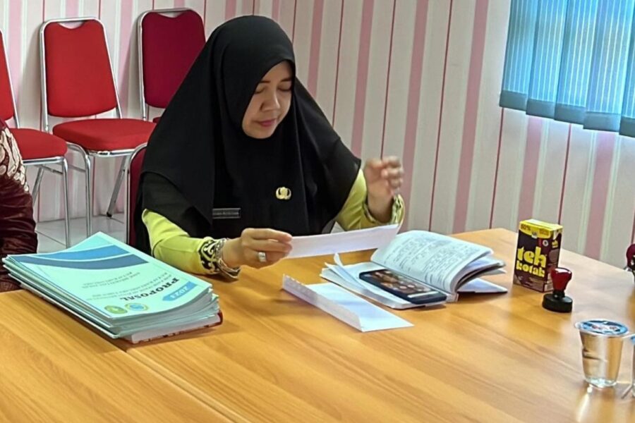 Disnakertrans Kukar menggelar Job Fair untuk lulusan SMK unggulan di Kecamatan Loa Janan