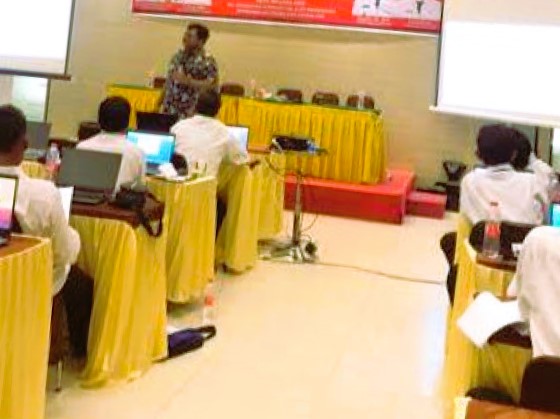 Pemdes Batuah menggelar Bimtek Pengelolaan Administrasi.