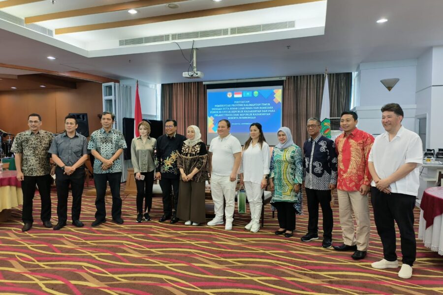 Pertemuan Pemprov Kaltim dengan Duta Besar Kazakhstan (Ist)