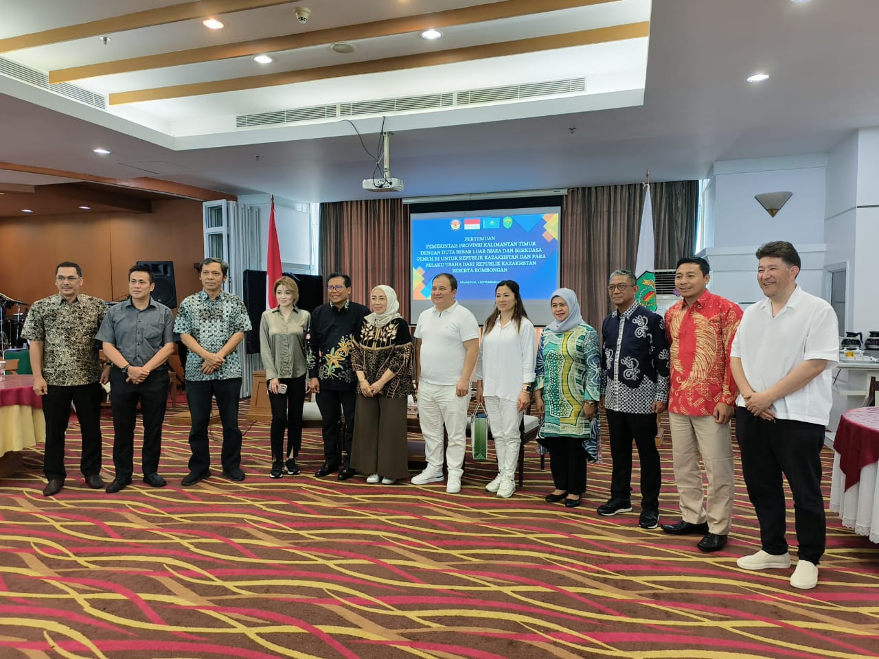 Pertemuan Pemprov Kaltim dengan Duta Besar Kazakhstan (Ist)