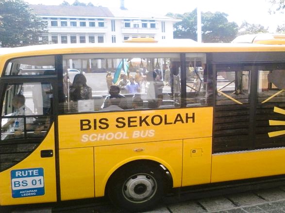 ilustrasi Bus Sekolah, Pemkab Kukar uji coba dan pendataan sasaran penerima (ist)